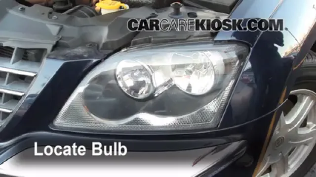 2005 Chrysler Pacifica Touring 3.5L V6 Luces Luz de estacionamiento (reemplazar foco)